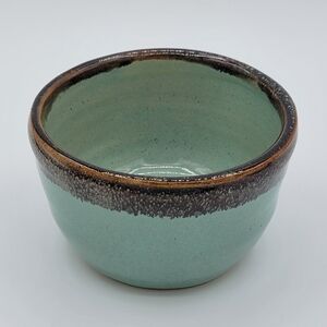 Mint Green Pottery Bowl #1400